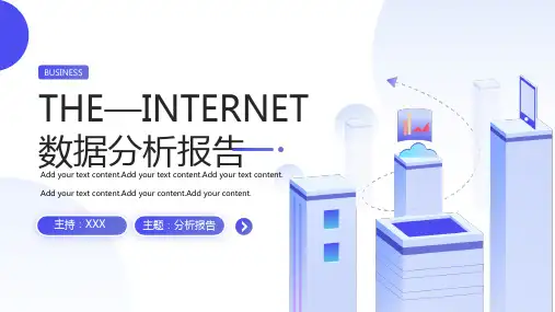 互联网用户数据分析报告PPT