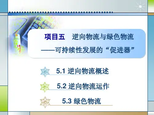 逆向物流与绿色物流 PPT