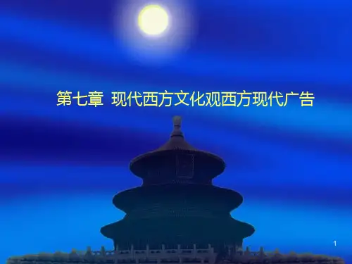 广告看西方后现代艺术PPT课件