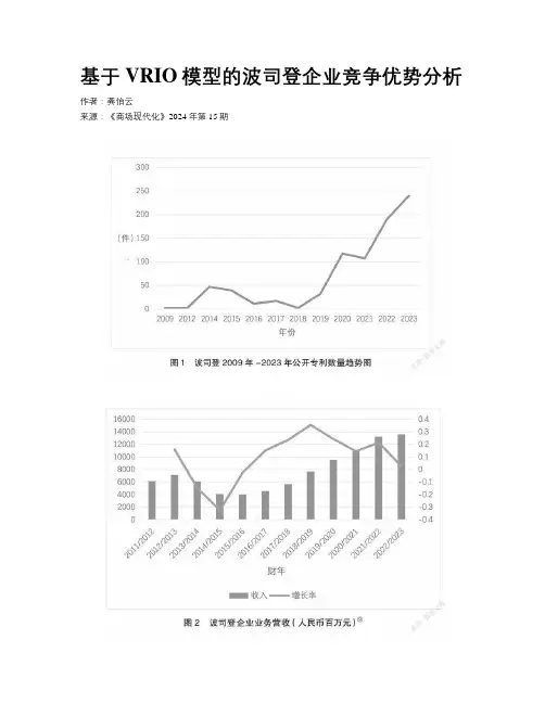 基于VRIO模型的波司登企业竞争优势分析