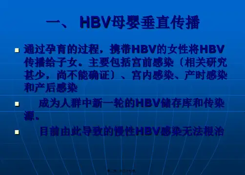 乙肝婴阻断