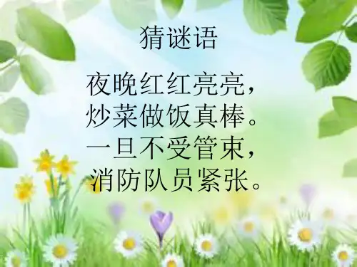 全民消防生命至上-PPT课件