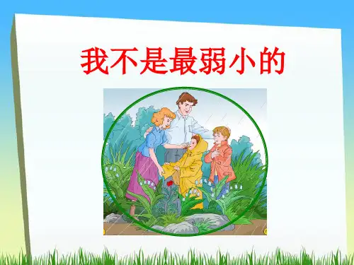 《我不是最弱小的》精品-二年级下册语文PPT课件
