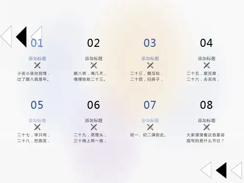 北京的春节ppt课件