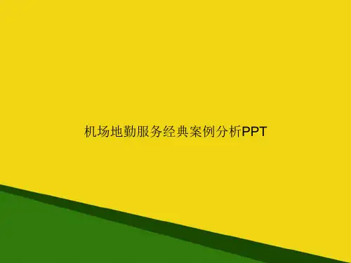 机场地勤服务经典案例分析PPT-推荐优秀PPT