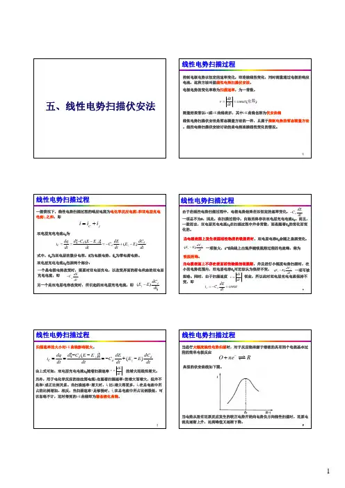 浙江大学-线性电势扫描伏安法