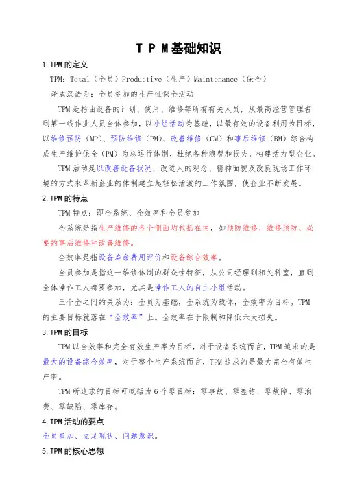 TPM基础知识手册