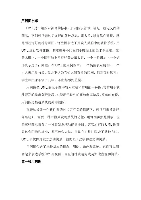 UML用例图