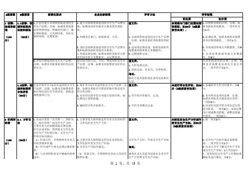 新版安全标准化