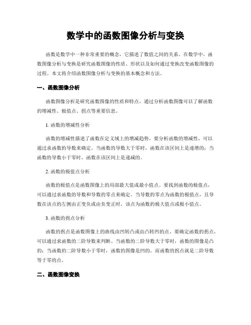 数学中的函数图像分析与变换