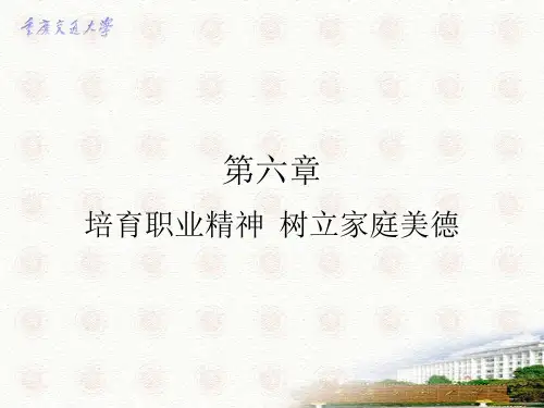 思想道德修养与法律基础第六章课件