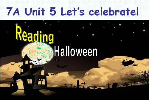 牛津译林版七年级英语上册Unit5Reading 1(共25张PPT)