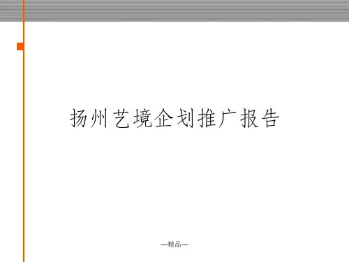 扬州金地艺境策划报告完整