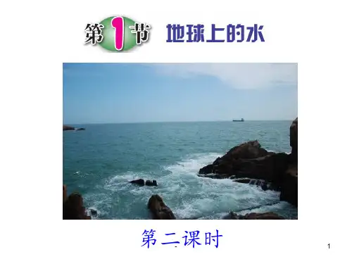 第1节-地球上的水(第二课时)PPT课件
