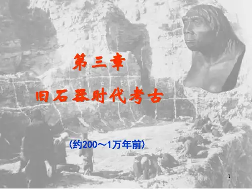 旧石器时代考古PPT演示课件