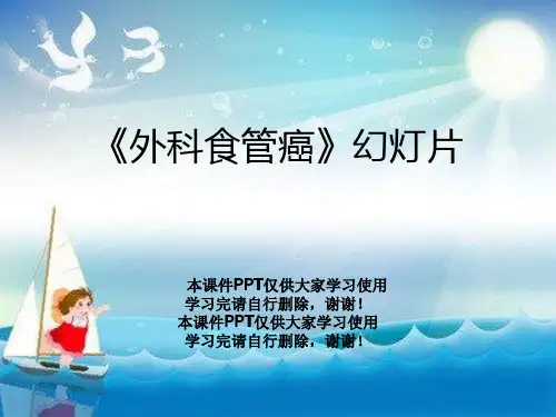 《外科食管癌》幻灯片