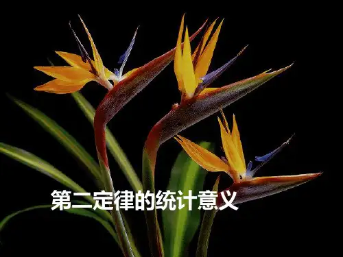 热力学第二定律统计意义