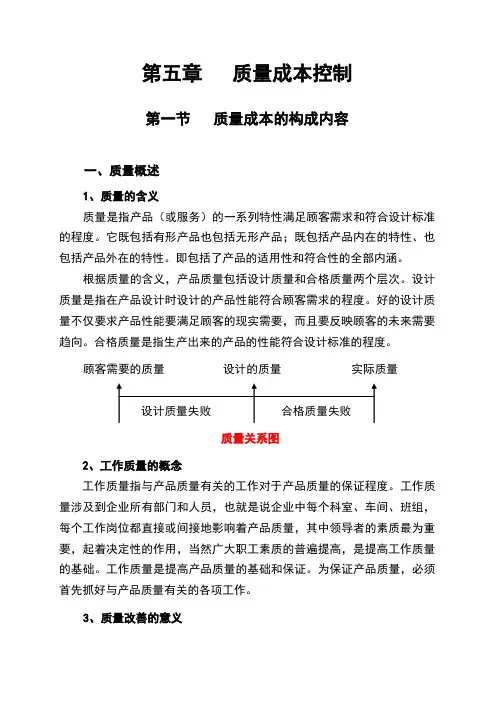 第五章质量成本控制