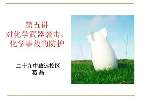 化学武器防护-PPT文档资料