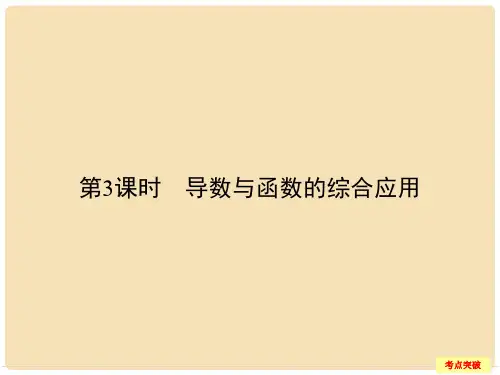 高考数学一轮复习 第三章 导数及其应用 3.2.3 导数与
