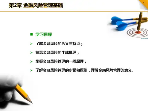 第2章 金融风险管理基础
