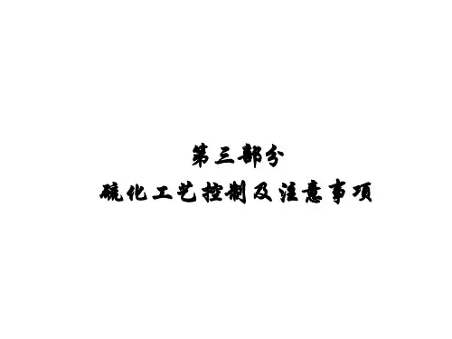 全钢生产工艺培训之硫化
