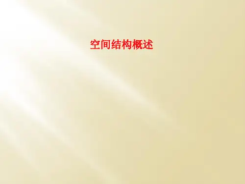 空间结构概述