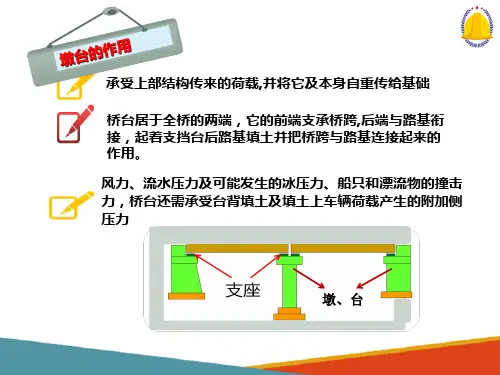 高速铁路桥隧—高速铁路桥梁墩台结构