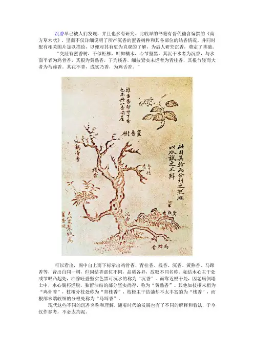 沉香是如何结香的(配图)