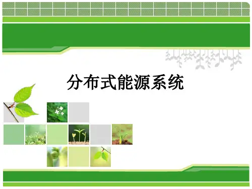分布式冷热电三联供技术