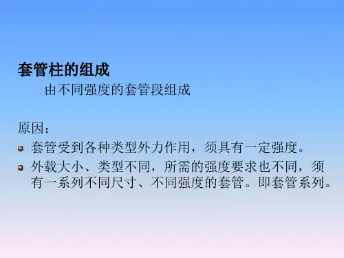 套管强度校核方法
