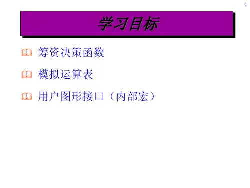 财务管理模型-7-筹资分析与决策模型设计39页PPT.pptx