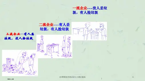 6S管理技术培训讲义之理论基础课件