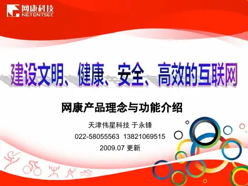 网康科技-产品介绍