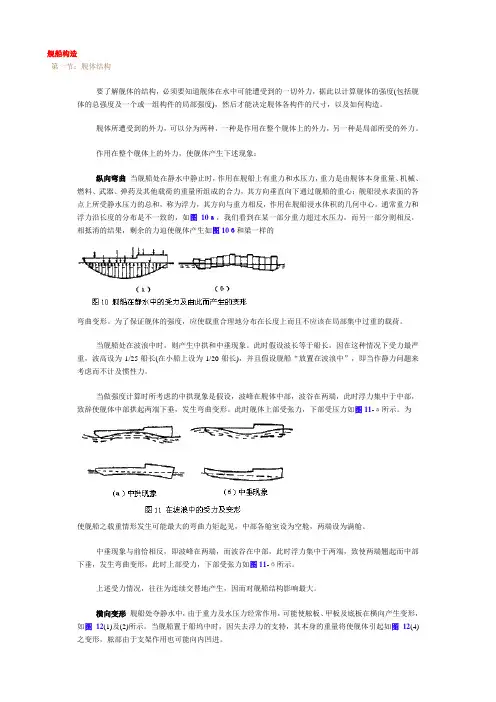 船舶模型 ——舰船构造