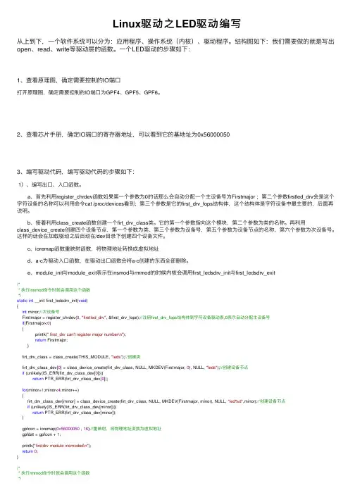 Linux驱动之LED驱动编写