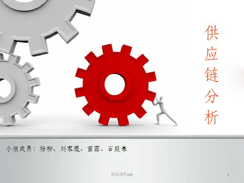 《供应链分析》PPT课件