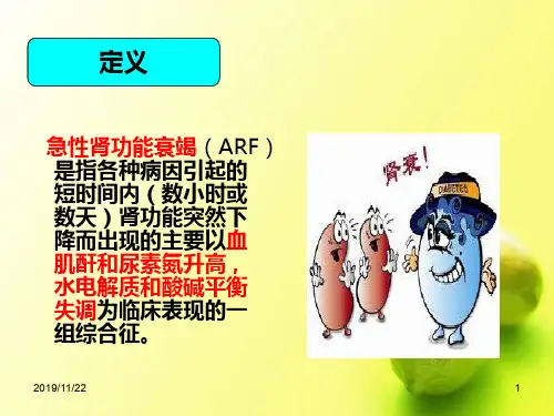 急性肾衰竭血液透析护理查房PPT课件