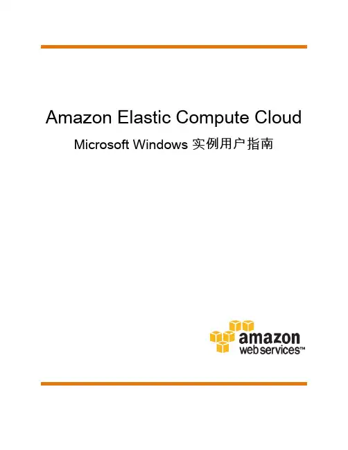 亚马逊 AWS Amazon EC2 密钥对和 Windows 实例