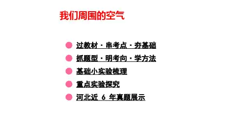 中考化学一轮复习课件----我们周围的空气
