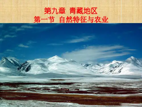 人教版 人教版(八下) 第九章 第一节 自然特征与农业 优秀PPT (35张)