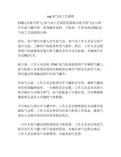 cng加气站工艺流程