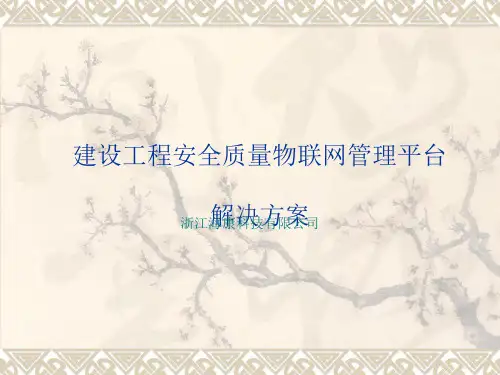 智慧工地解决方案ppt课件