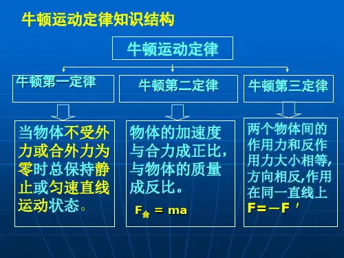 牛顿运动定律的应用(经典课件)