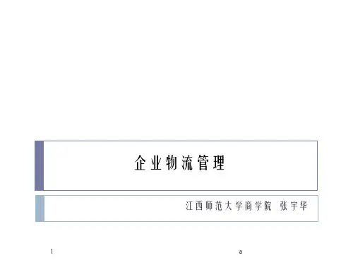 《物流管理第七》PPT课件