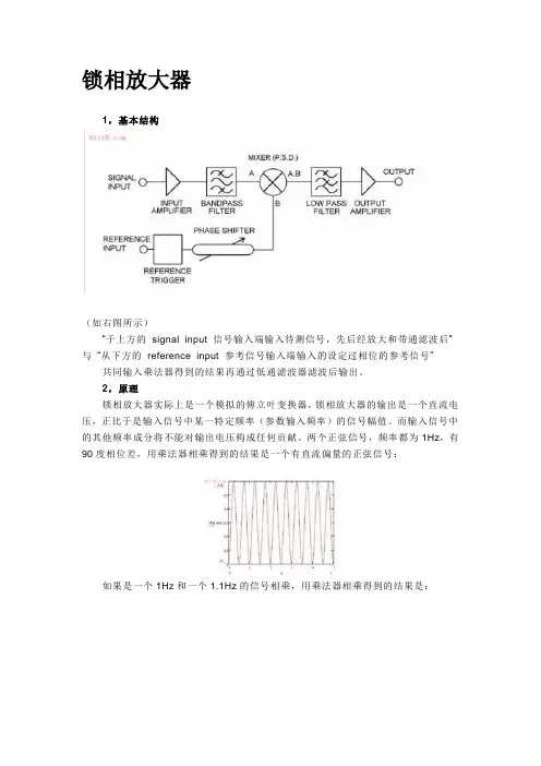 锁相放大器