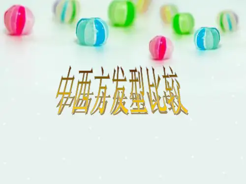 中西方发型比较