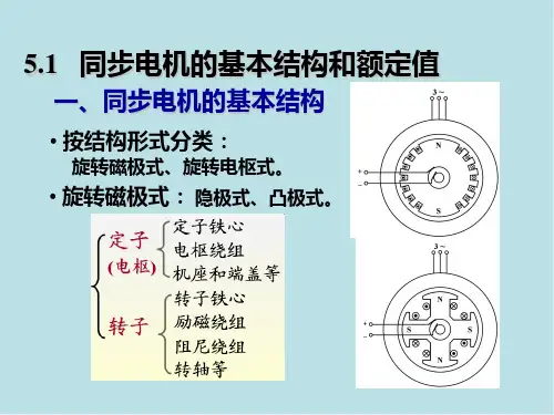 电机与拖动第5章同步电机课件
