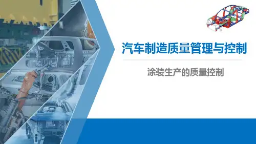 涂装生产的质量控制