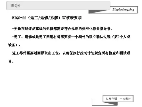 BIQS-22返工返修